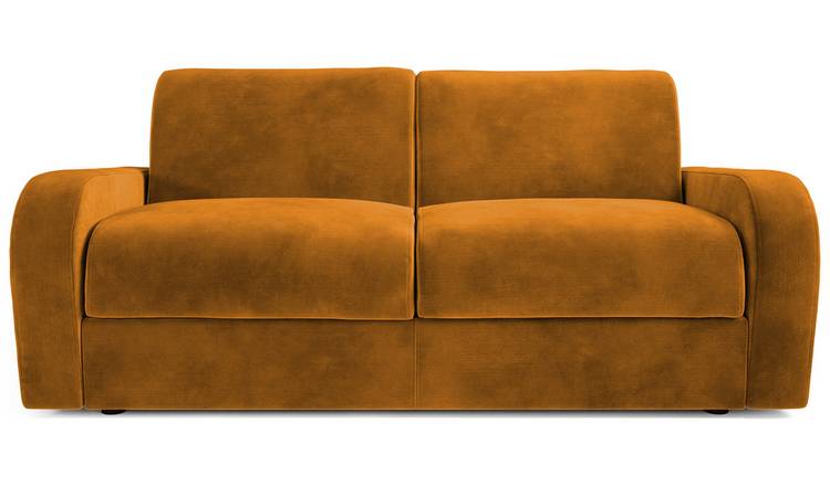 Jay-Be Deco Velvet 3 Seater Sofa Bed - Gold