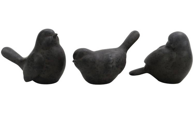 Habitat Bird Garden Ornament - Pack of 3 