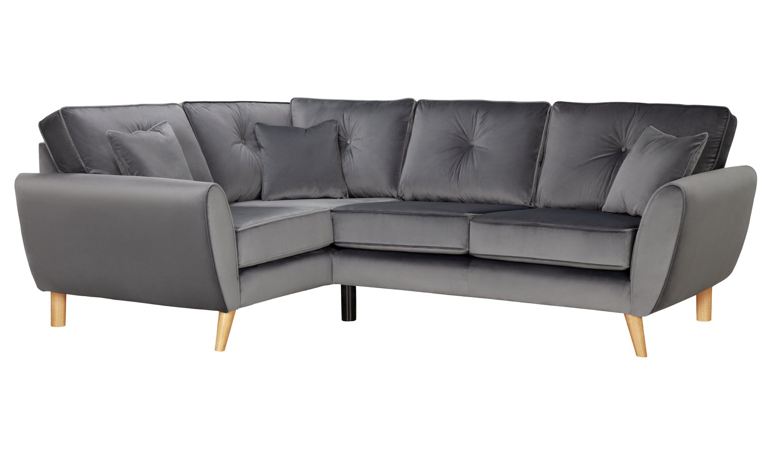 Argos Home Isla Left Corner Velvet Sofa Reviews Updated February 2024