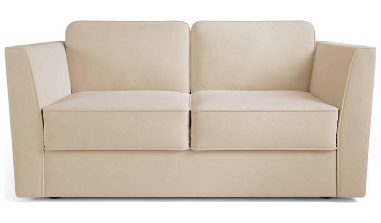 Jay-Be Elegance Fabric 2 Seater Sofa Bed - Cream