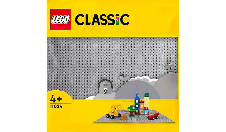 LEGO Classic Grey Baseplate 48x48 Building Board 11024