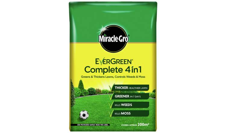 Miracle-Gro EverGreen Complete 4 in 1 Lawn Care - 200m²