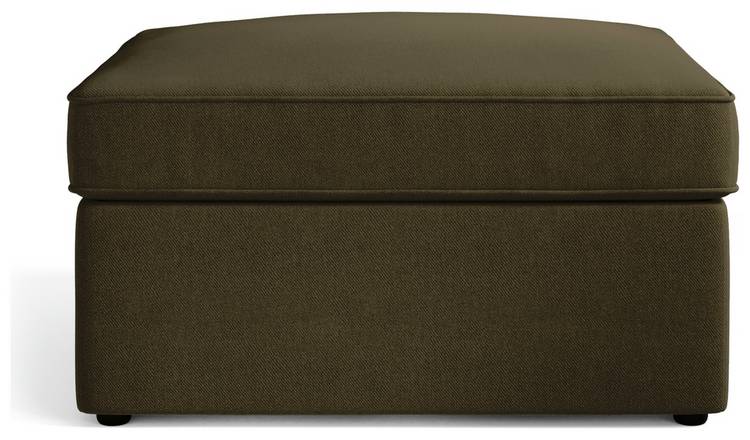 Jay-Be Fabric Footstool Chair Bed - Sage Green