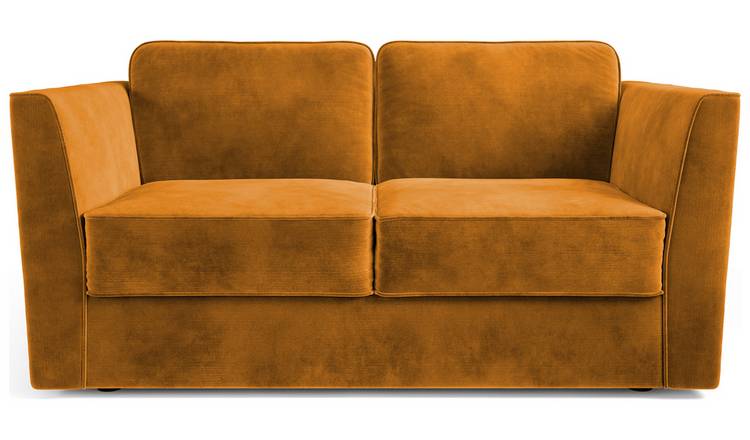 Jay-Be Elegance Velvet 2 Seater Sofa Bed - Gold