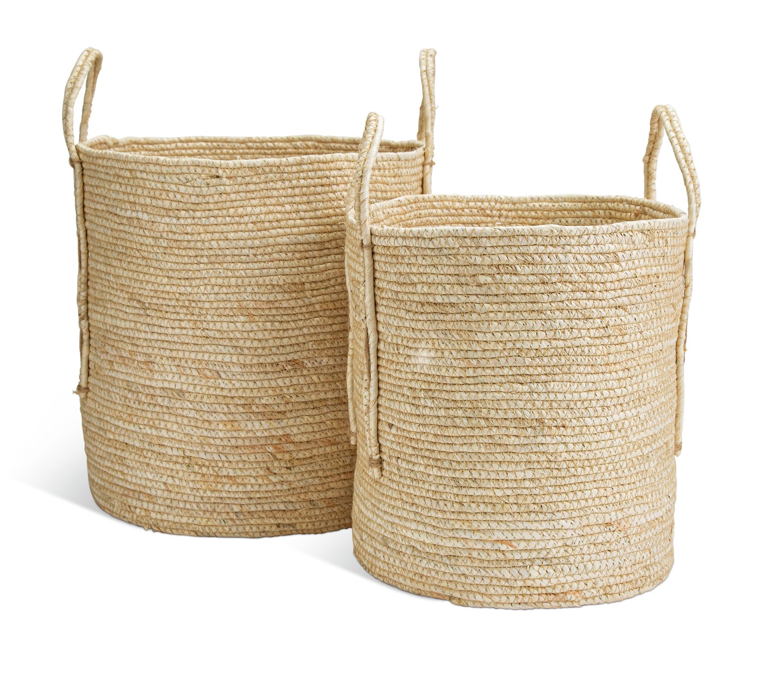 Habitat Corn Husk Storage Baskets - Set of 2 - Natural