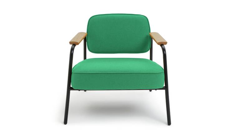 Habitat Jesper Fabric Accent Chair - Green