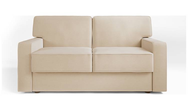 Jay-Be Linea Fabric 2 Seater Sofa Bed - Cream