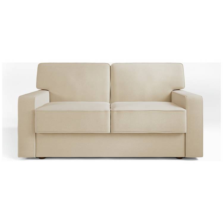 Jay-Be Linea Fabric 2 Seater Sofa Bed - Cream 0
