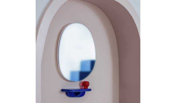 Habitat 60 Yumemi Wall Mirror by Felix Conran - 50 x 45cm