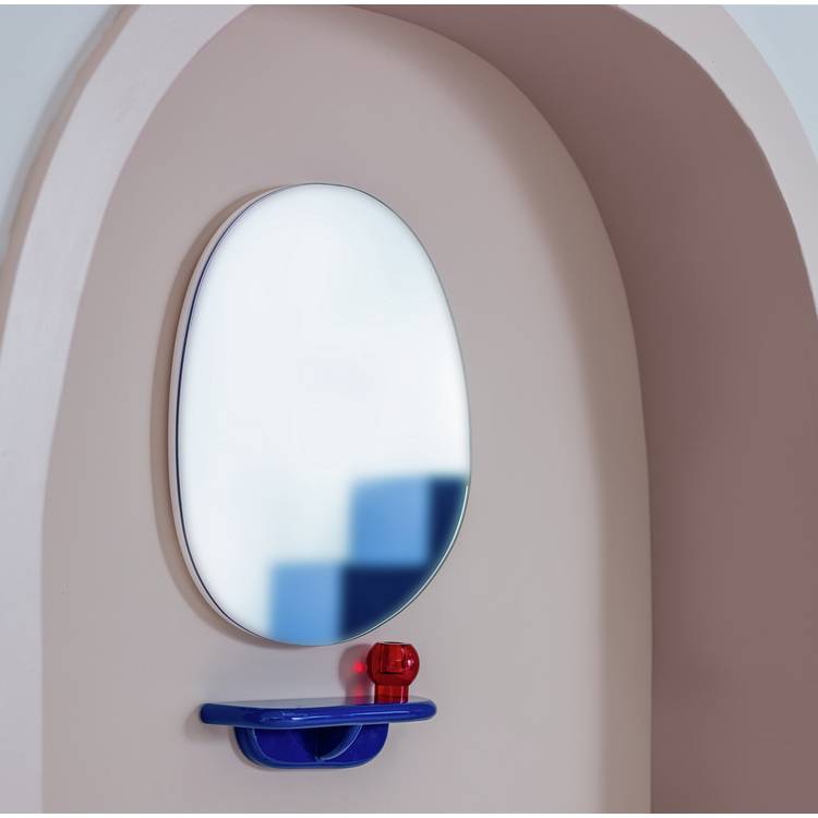 Habitat 60 Yumemi Wall Mirror by Felix Conran - 50 x 45cm 0