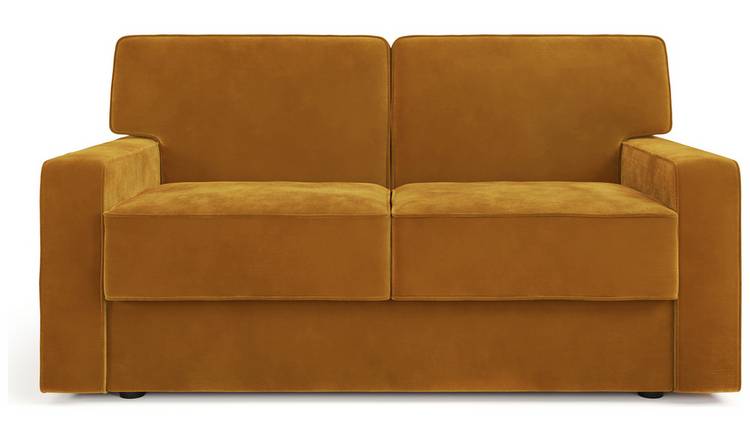 Jay-Be Linea Velvet 2 Seater Sofa Bed - Gold