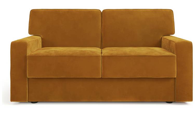 Jay-Be Linea Velvet 2 Seater Sofa Bed - Gold