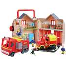 Fireman sam sale deluxe fire station