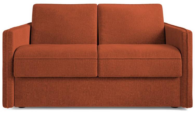 Jay-Be Slim Fabric 2 Seater Sofa Bed - Orange