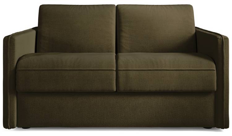 Jay-Be Slim Fabric 2 Seater Sofa Bed - Sage Green