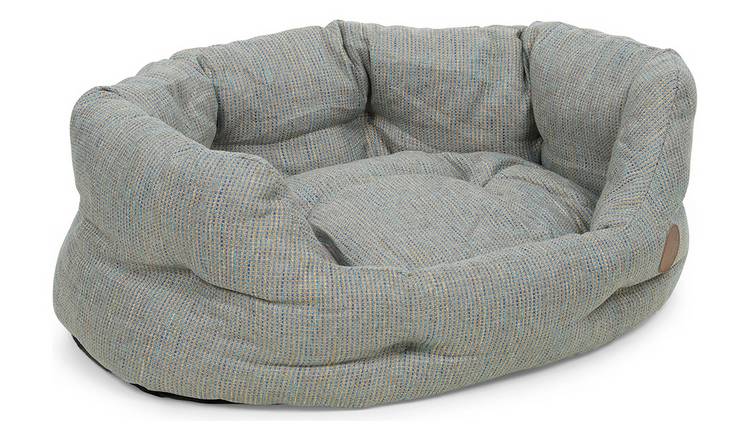 Petface Meadow Weave High Oval Pet Bed - Medium