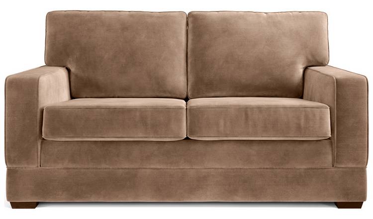 Jay-Be Urban Velvet 2 Seater Sofa Bed - Beige