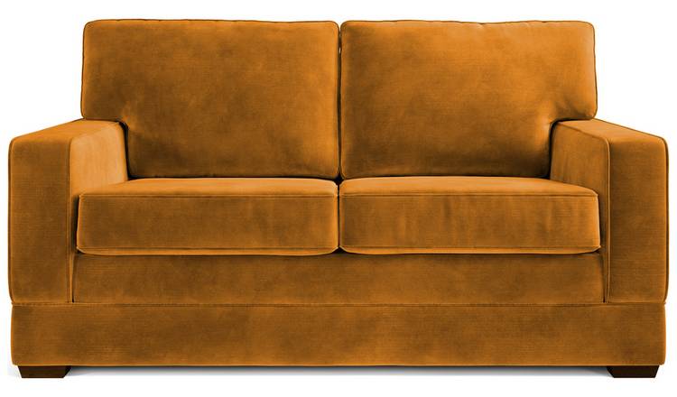 Jay-Be Urban Velvet 2 Seater Sofa Bed - Gold