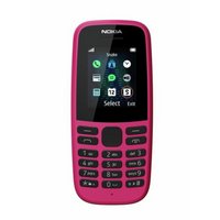 SIM Free Nokia 105 Mobile Phone - Pink 