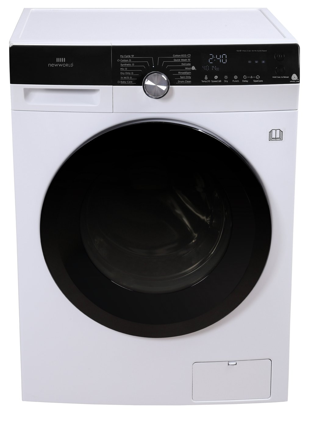 New World NWDH8XWD 8KG / 6KG 1400 Spin Washer Dryer Review