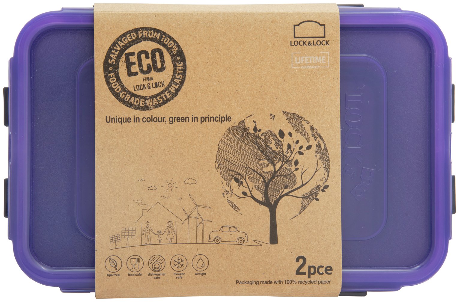 Lock & Lock Eco Set of 2 Food Storage Containers Review