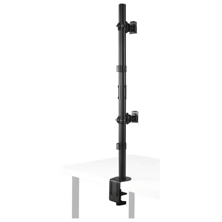 Kensington Vertical Stacking Dual Monitor Arm - Black 0