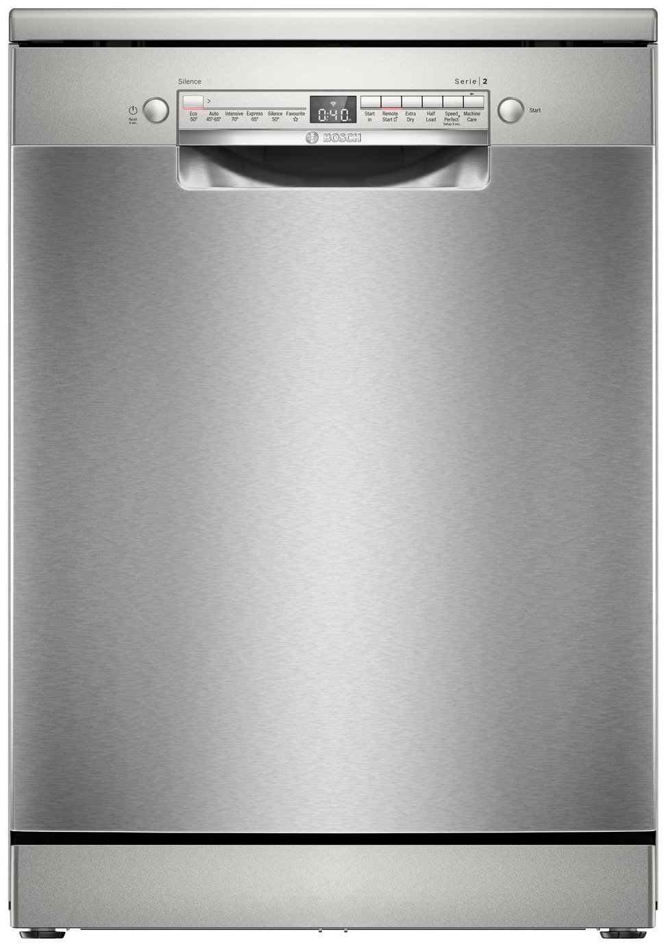 Bosch SMS2HVI67G Full Size Dishwasher - Silver