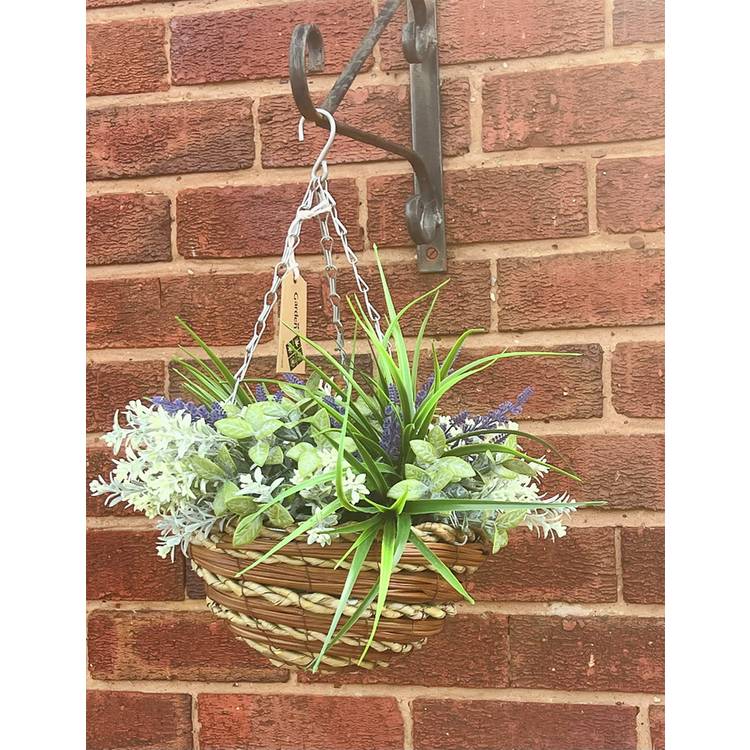 Garden XP Faux Flower with Hanging Basket 0