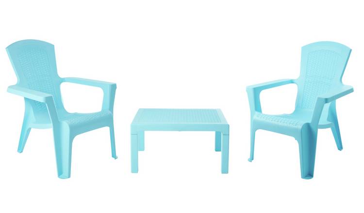 White Plastic Garden Chairs Argos - Sturdy and suitable for child up to