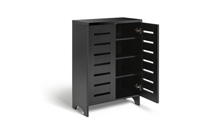 Black shoe rack argos hot sale