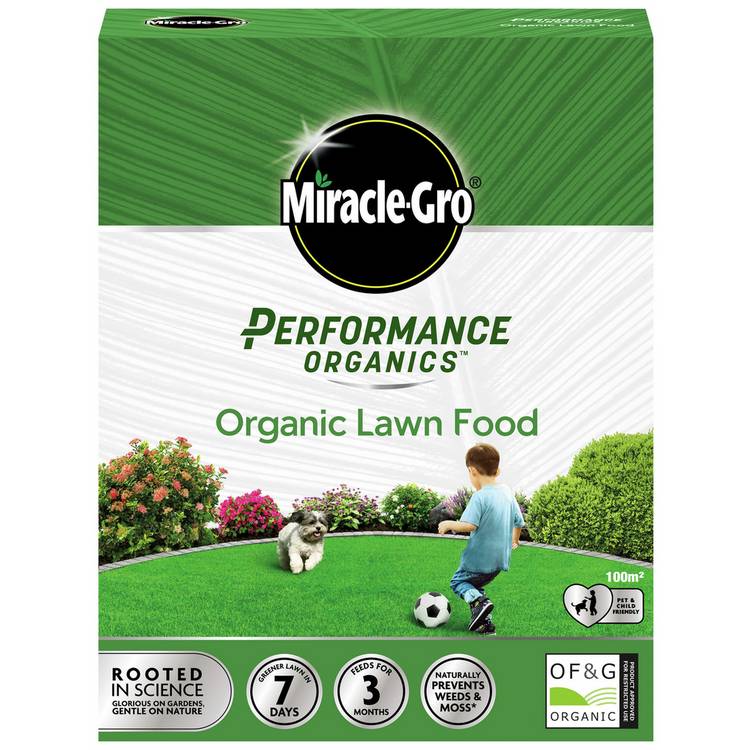 Miracle-Gro Performance Organic Lawn Food - 100m² 0