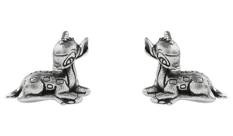 Disney 925 Sterling Silver Bambi Stud Earrings