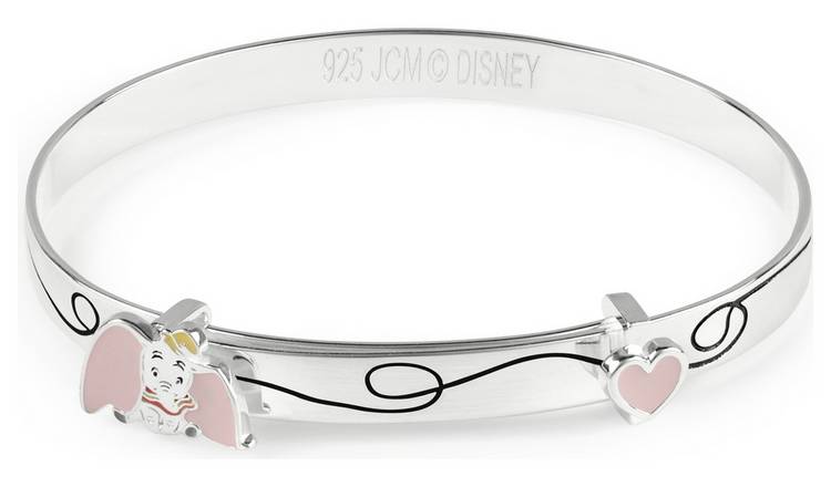 Disney Dumbo Sterling Silver Baby Bangle 