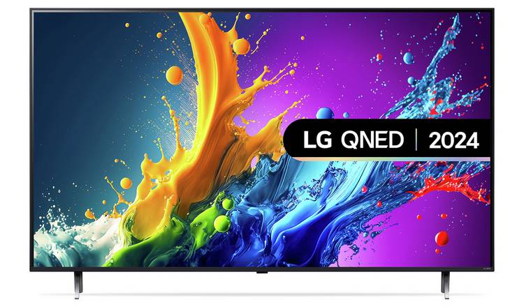 LG 75 Inch 75QNED80T6A Smart 4K UHD HDR QNED Freeview TV