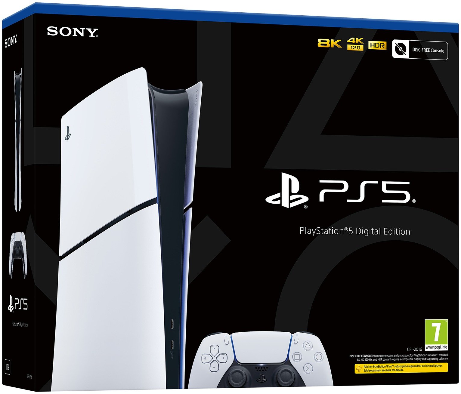 PlayStation 5 Digital Edition Model Group - Slim Console