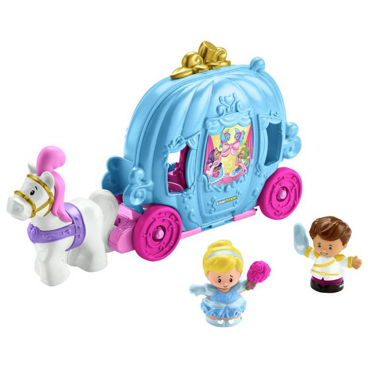 Little People Disney Princess Cinderella's Carriage Playset 0