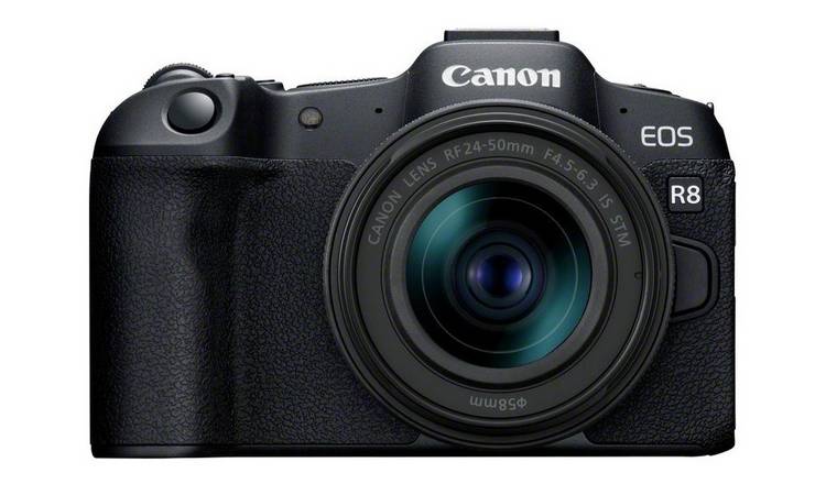 Canon EOS R8 Mirrorless Camera with RF 24-50mm Lens