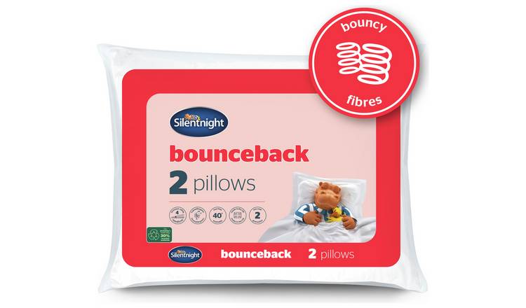 Silentnight Bounceback Medium Firm Pillow - 2 Pack