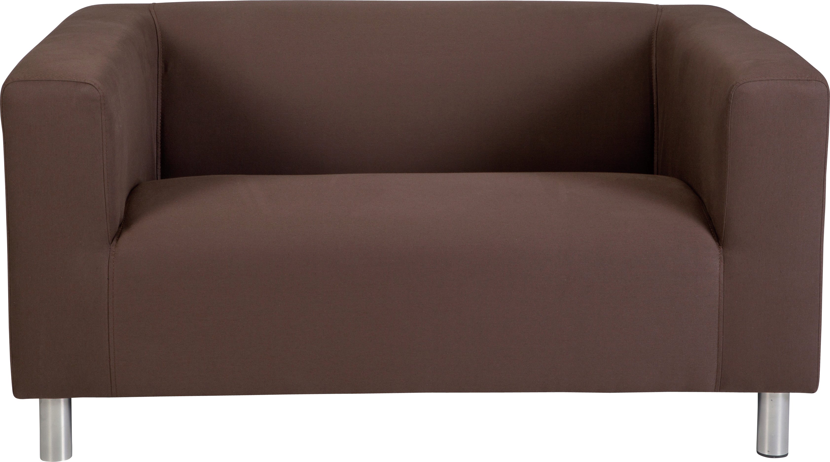 Argos Home Moda Compact 2 Seater Fabric Sofa Chocolate (4718525) Argos Price Tracker