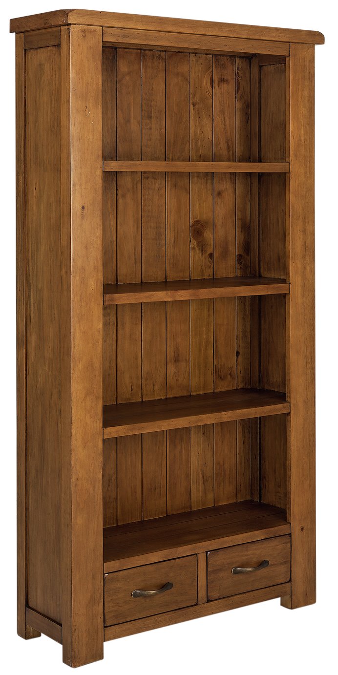 Argos Home Arizona 3 Shelf 2 Drawer Solid Pine Bookcase review