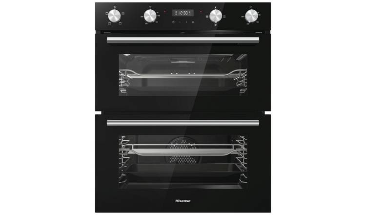 Hisense BID75211BGUK Built Under Double Electric Oven-Black