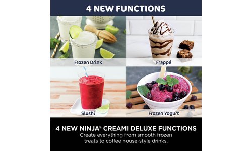 Ninja 1.19L CREAMi Deluxe Ice Cream Maker