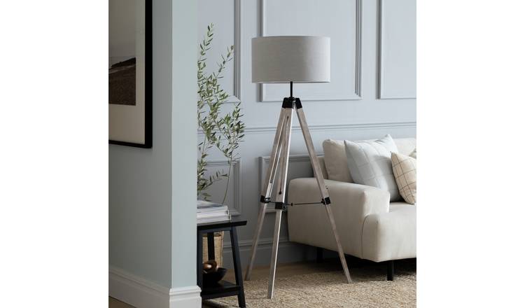 Tripod floor discount lamp argos