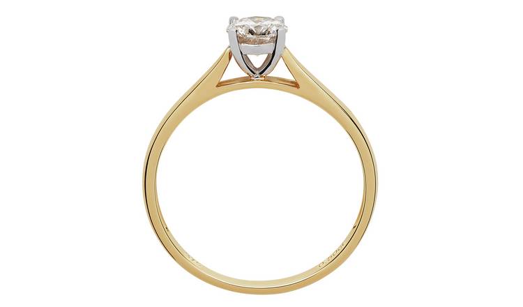 Argos hot sale solitaire rings