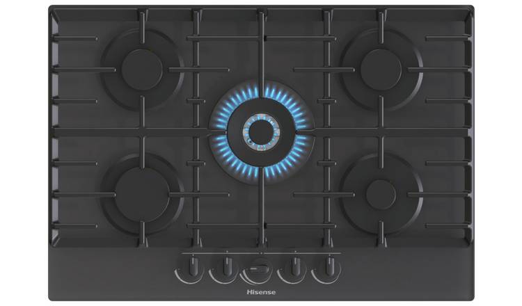 Hisense GG773B Gas Hob - Black