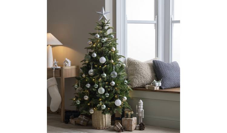 Habitat 5ft Pre lit Premium Natural Look Christmas Tree