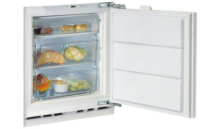 Indesit INBUFZ011UK Integrated Under Counter Freezer-S/Steel