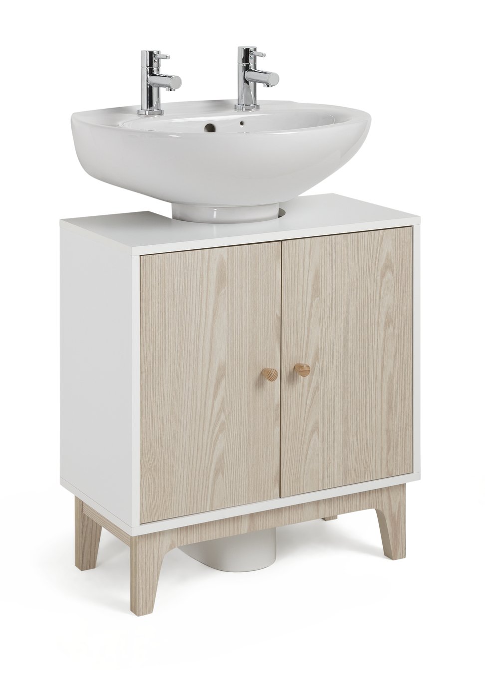 Argos under deals bathroom sink storage