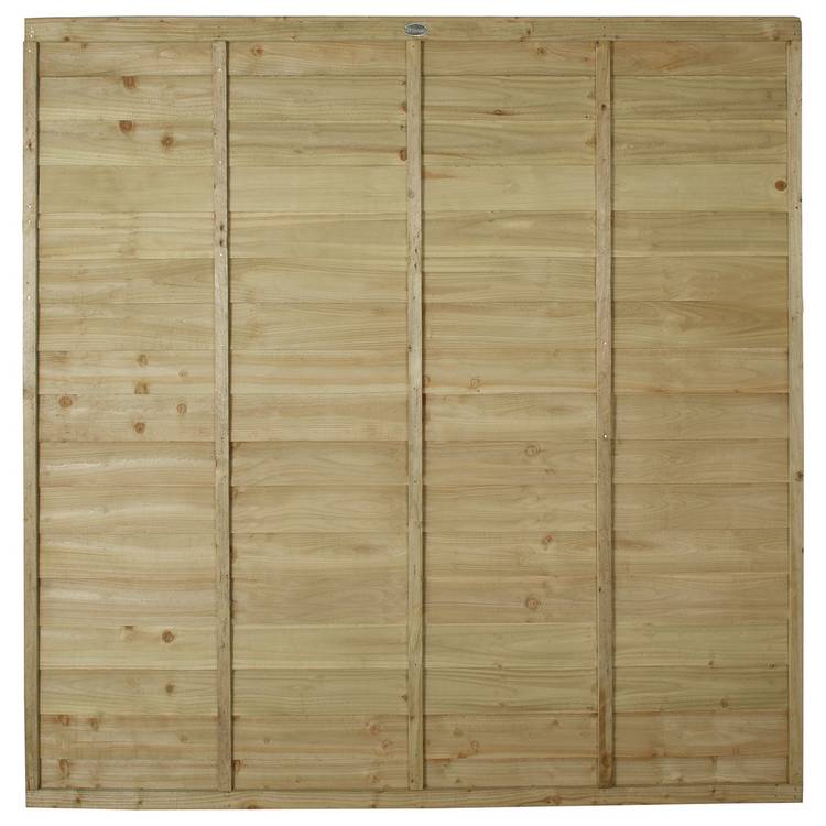 Forest 6ft Overlap Fence Panel - Pack of 5 0