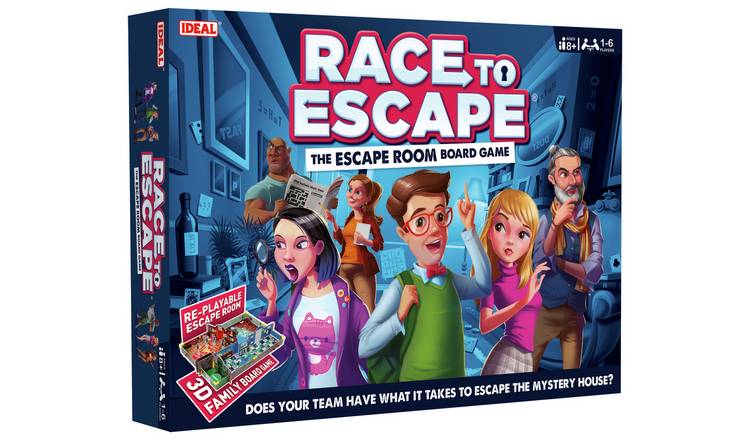 Ideal Race to Escape Board Game 0